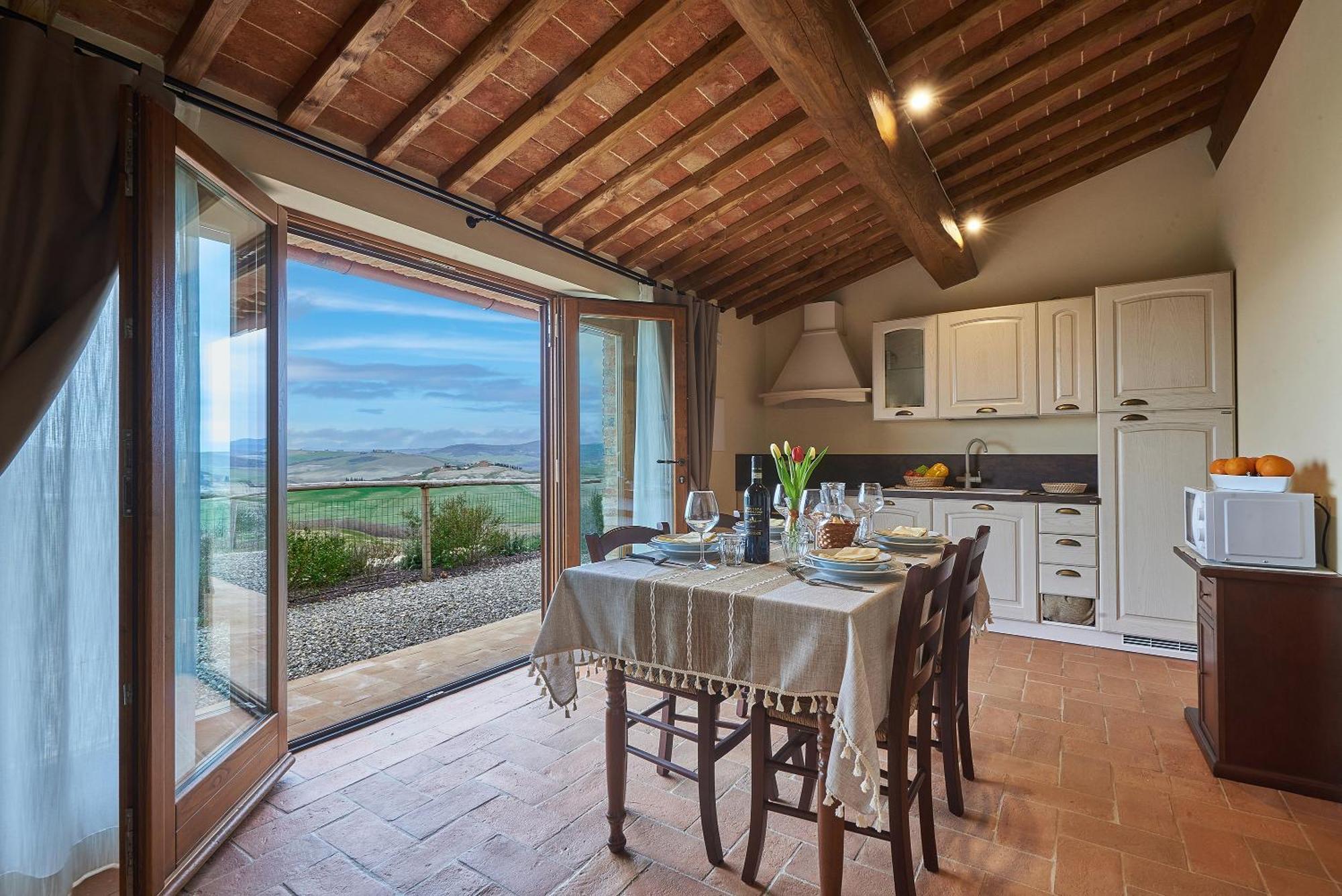 Agriturismo Bonello Pienza Bagian luar foto