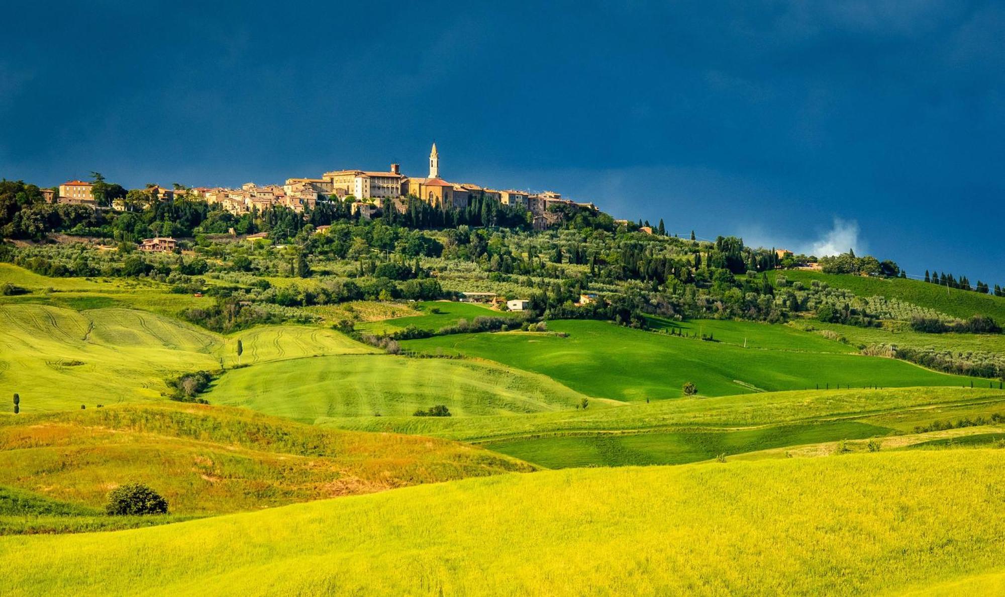 Agriturismo Bonello Pienza Bagian luar foto