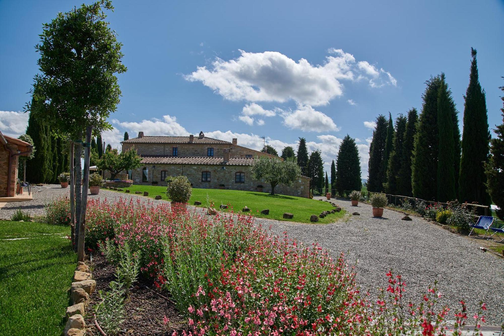 Agriturismo Bonello Pienza Bagian luar foto