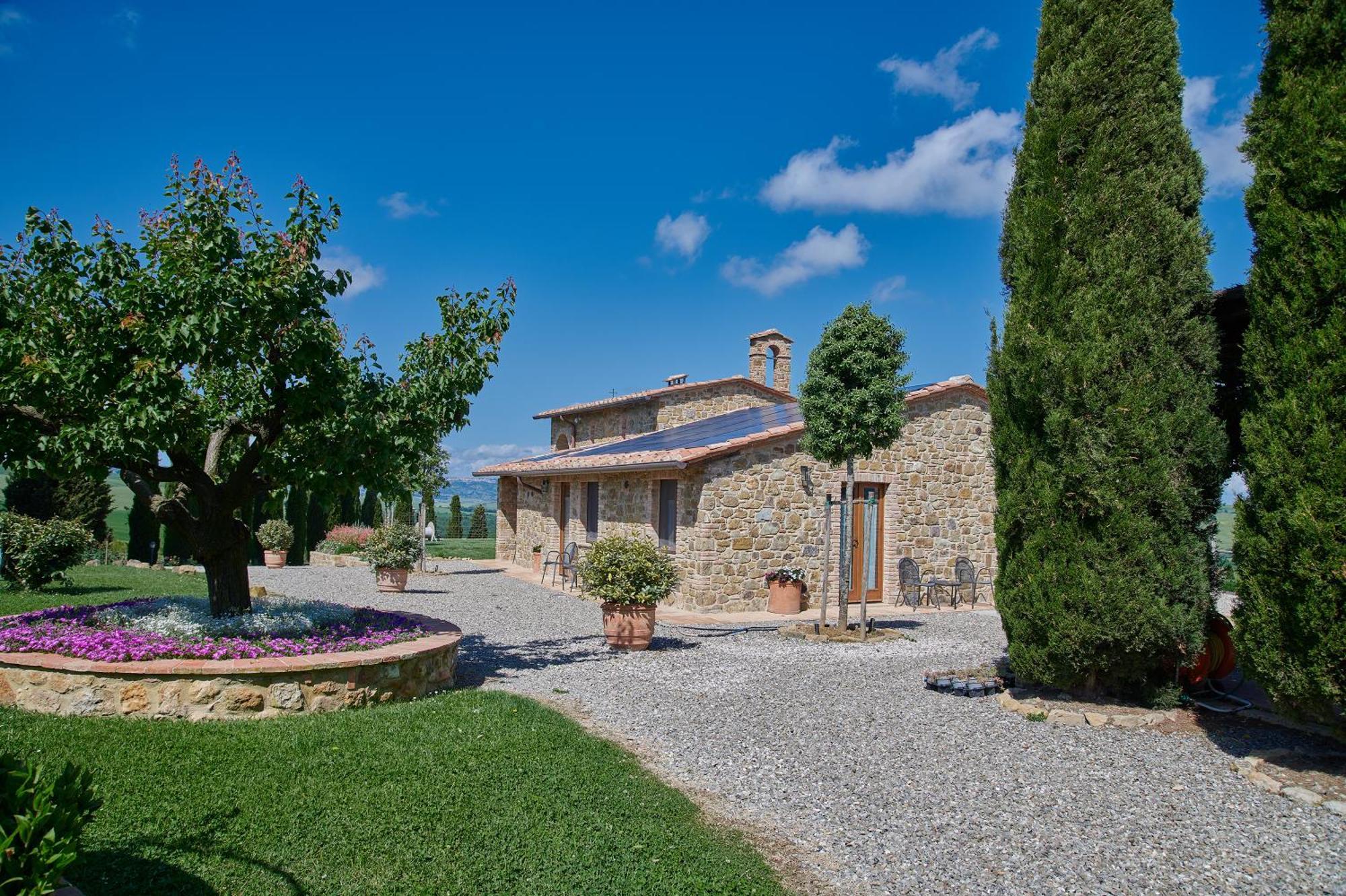 Agriturismo Bonello Pienza Bagian luar foto