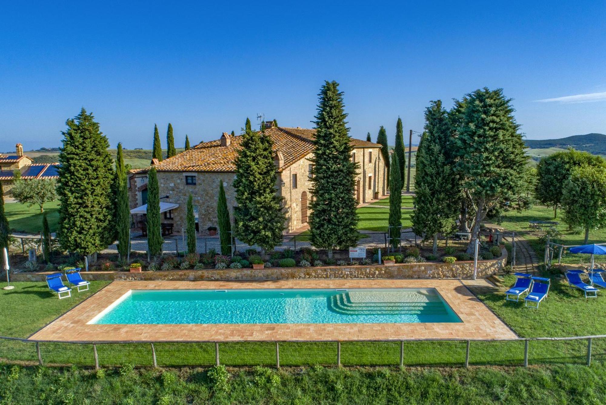 Agriturismo Bonello Pienza Bagian luar foto