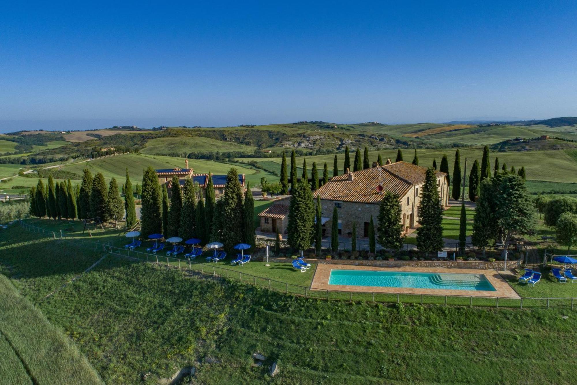 Agriturismo Bonello Pienza Bagian luar foto