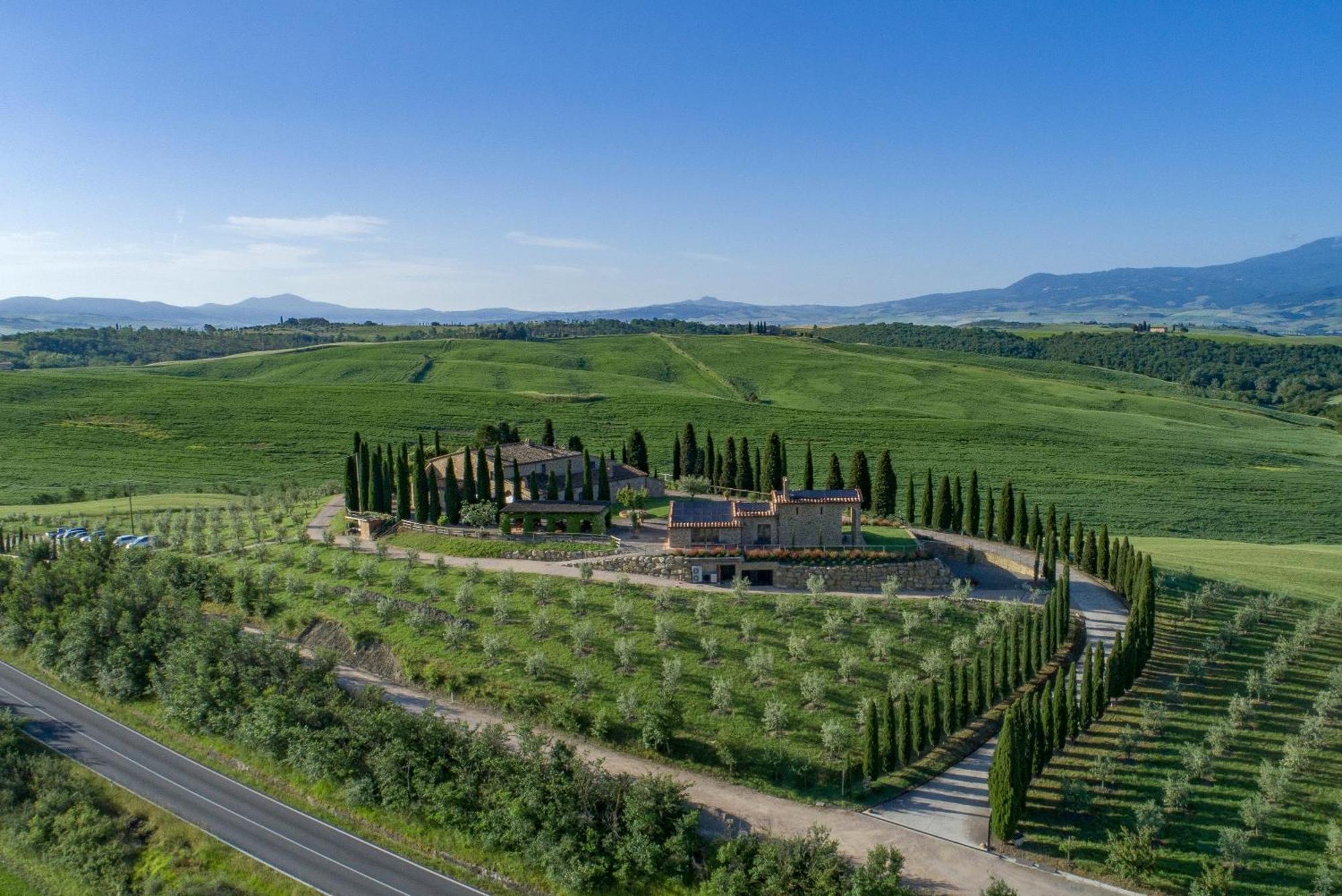 Agriturismo Bonello Pienza Bagian luar foto