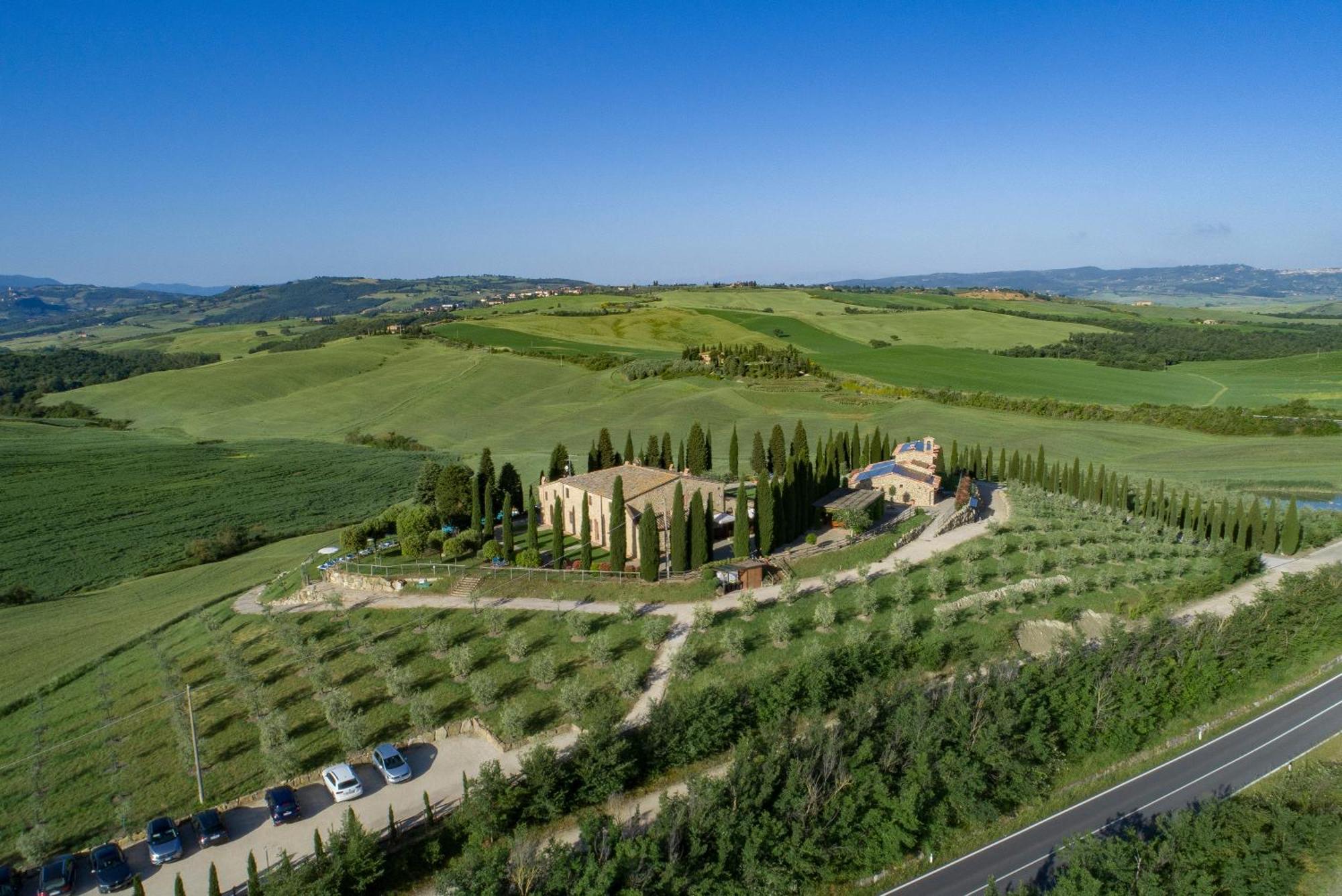 Agriturismo Bonello Pienza Bagian luar foto