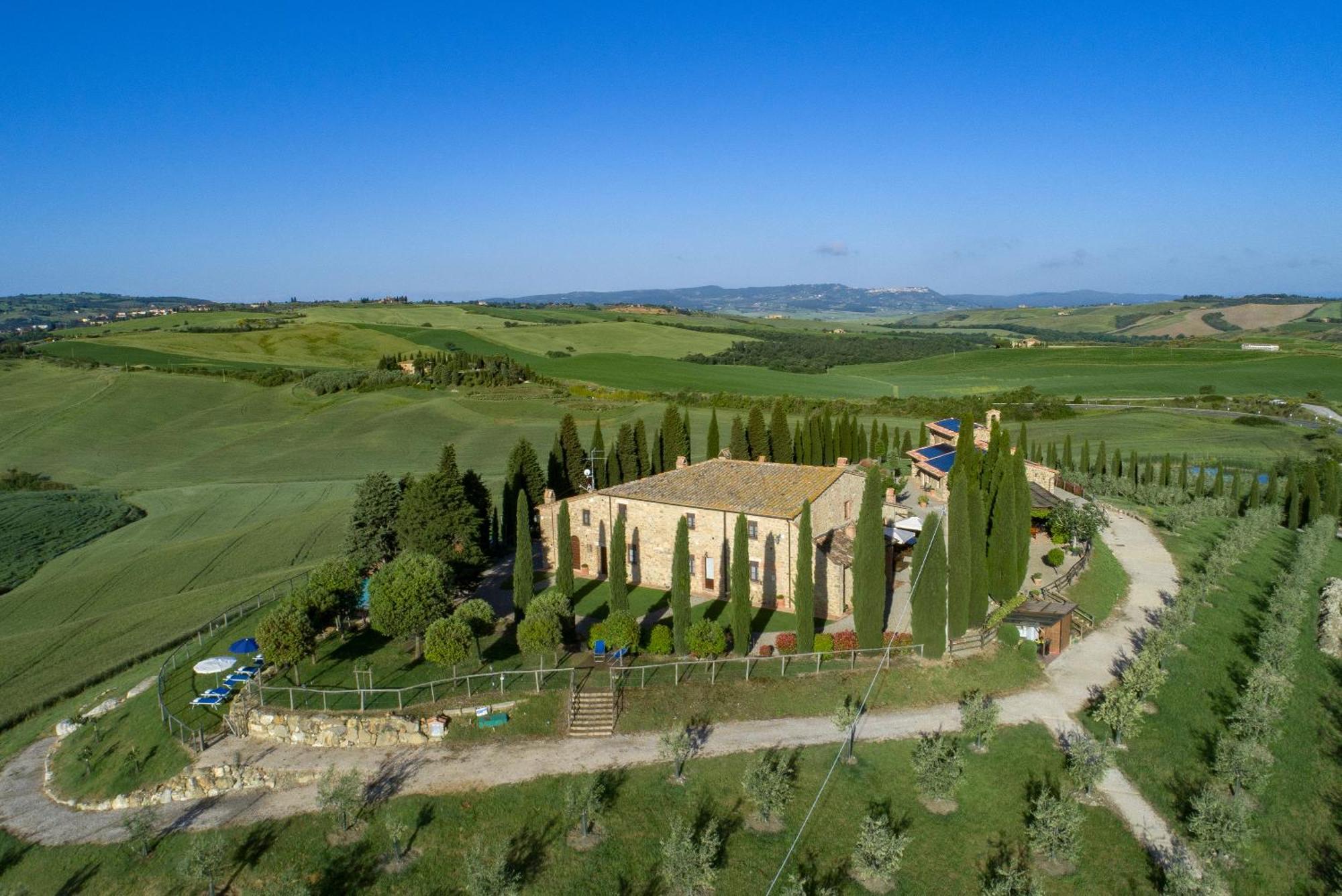 Agriturismo Bonello Pienza Bagian luar foto