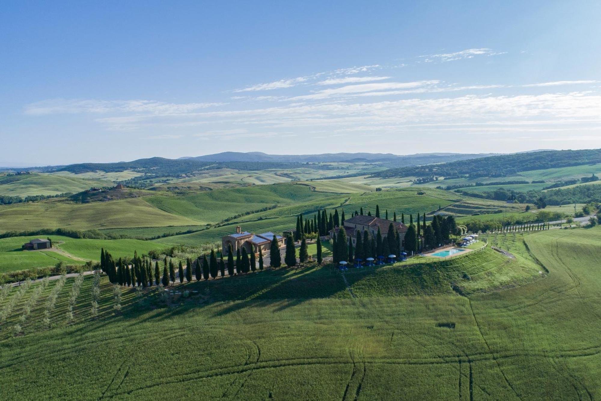 Agriturismo Bonello Pienza Bagian luar foto