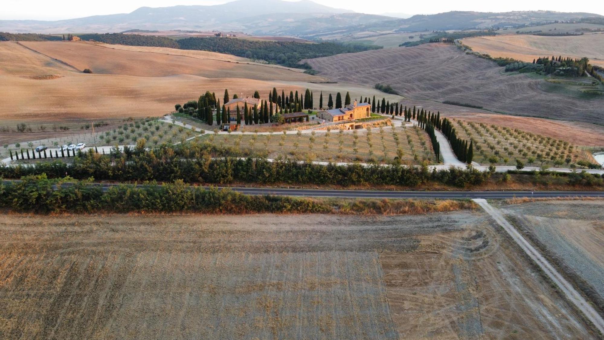 Agriturismo Bonello Pienza Bagian luar foto