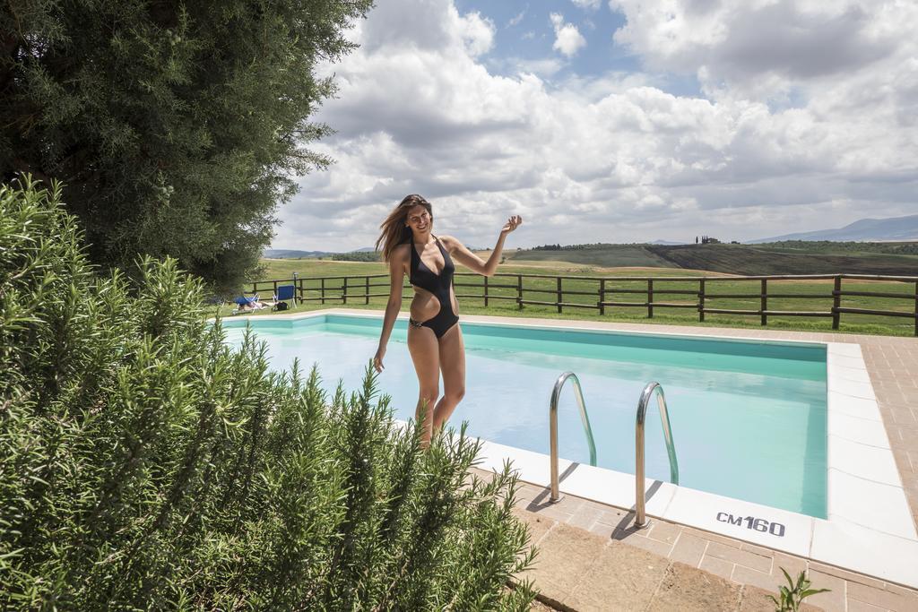 Agriturismo Bonello Pienza Bagian luar foto